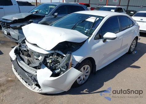 2020 Toyota Corolla L z USA, uszkodzony, nr VIN 5YFDPRAE3LP062692